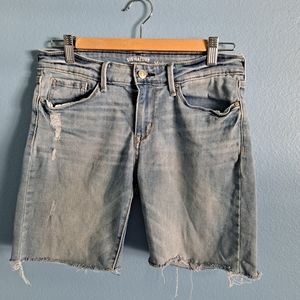 Levi Strauss modern skinny denim shorts (6)